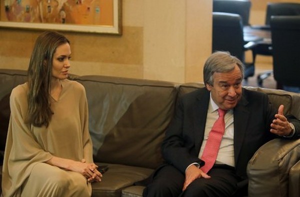 Angelina Jolie in Lebanon